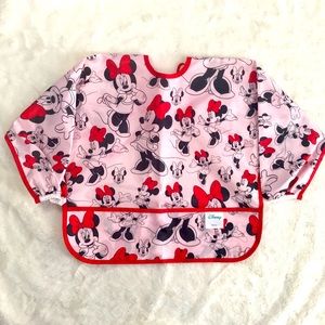 Minnie Mouse Long Sleeve Tie Smock - 6-24m
